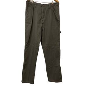 NWT Wrangler Carpenter Pants Mens Gray Jeans Classic Casual 36x34